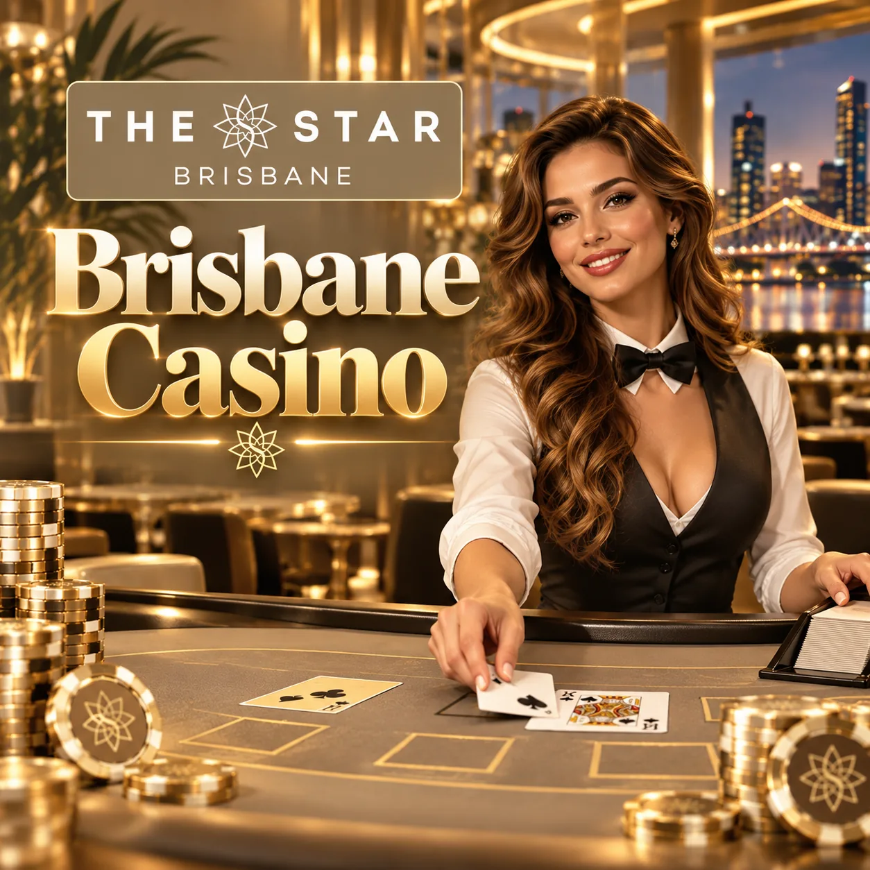 The Queen's Wharf tables, dealt on camera